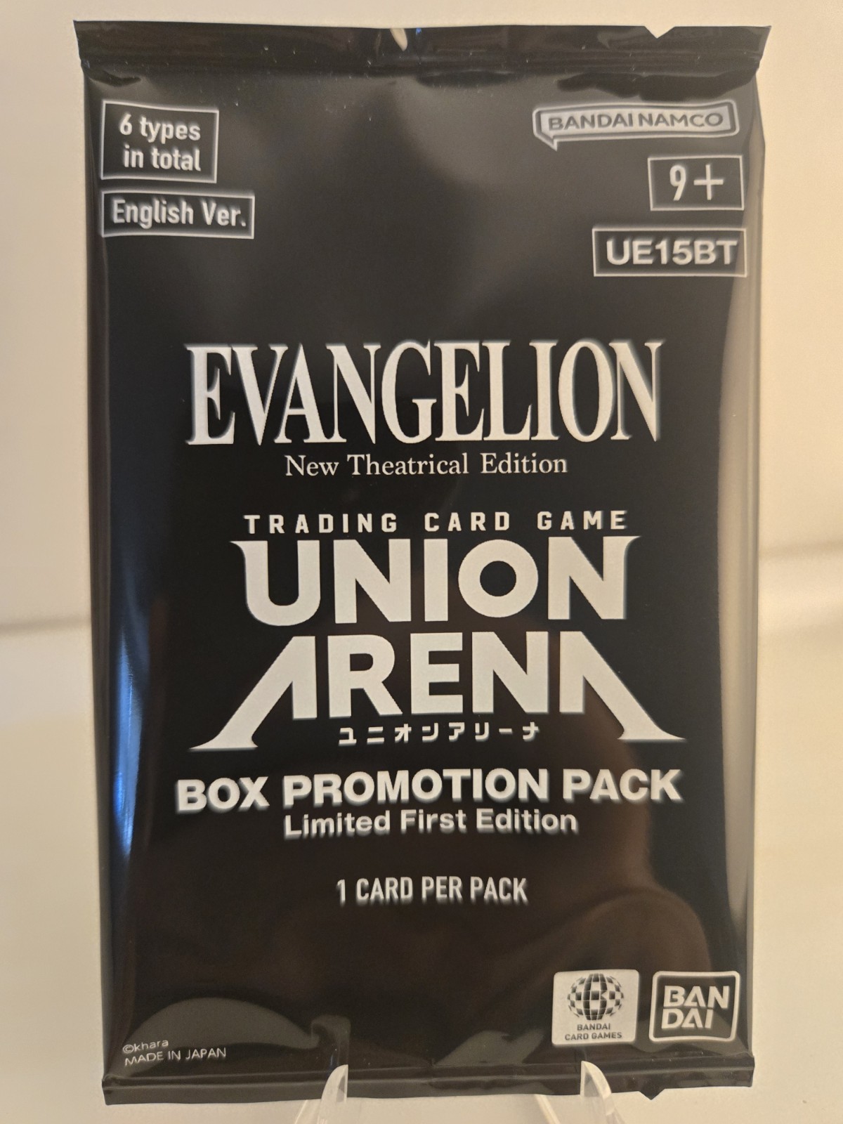 Evangelion Box Promotion Pack Union Arena Sealed Promo Card English