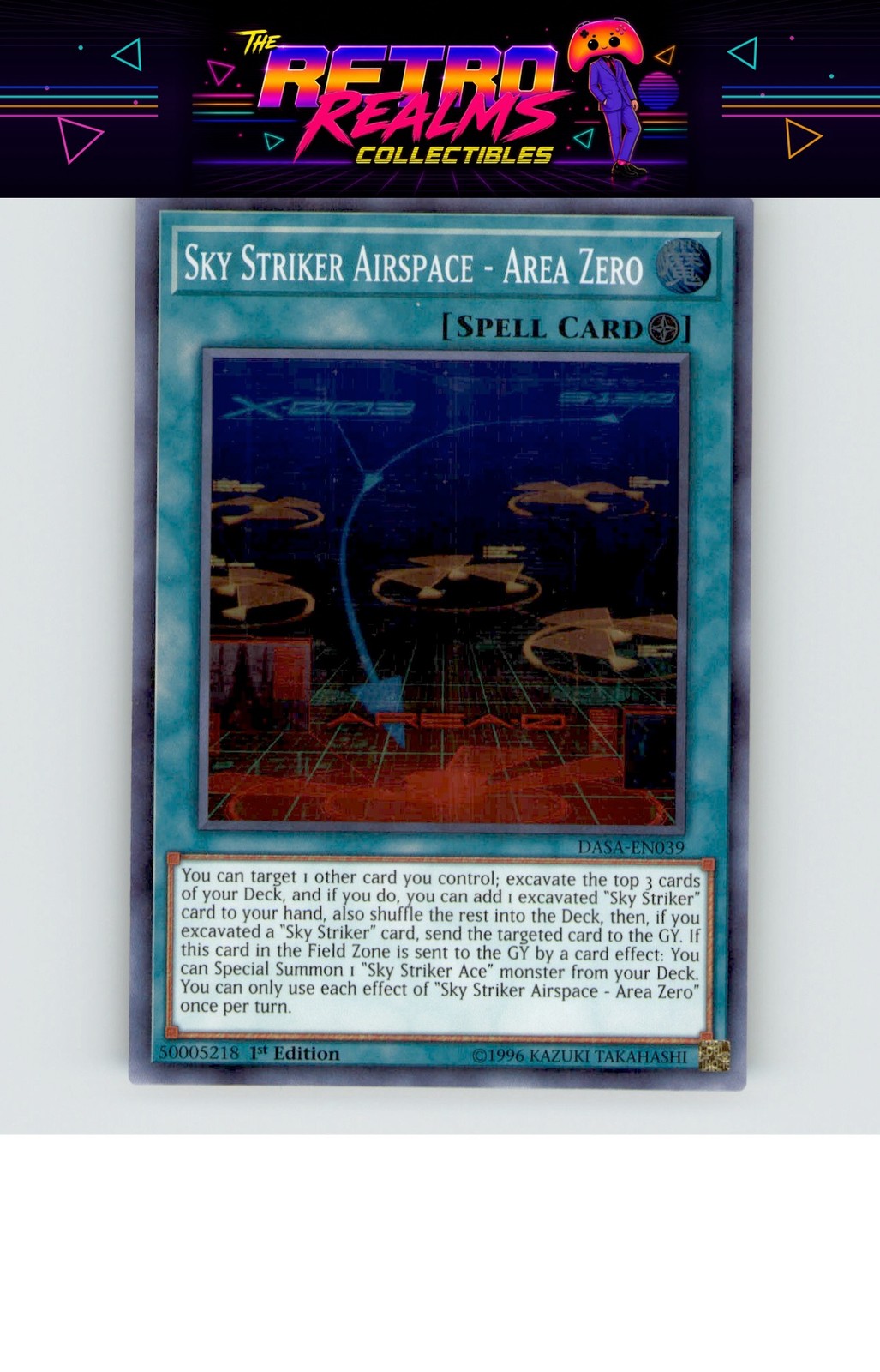 Sky Striker Airspace Dark Saviors Super Rare Lightly played