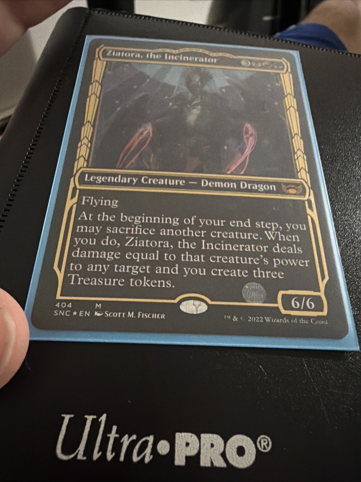 Ziatora, the Incinerator (Gilded Foil) Streets of New Capenna Foil