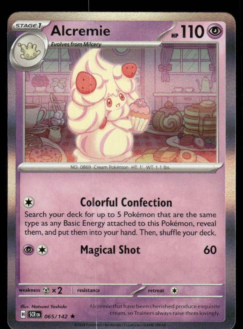 Alcremie – Holo – Rare – 065/142 – NM