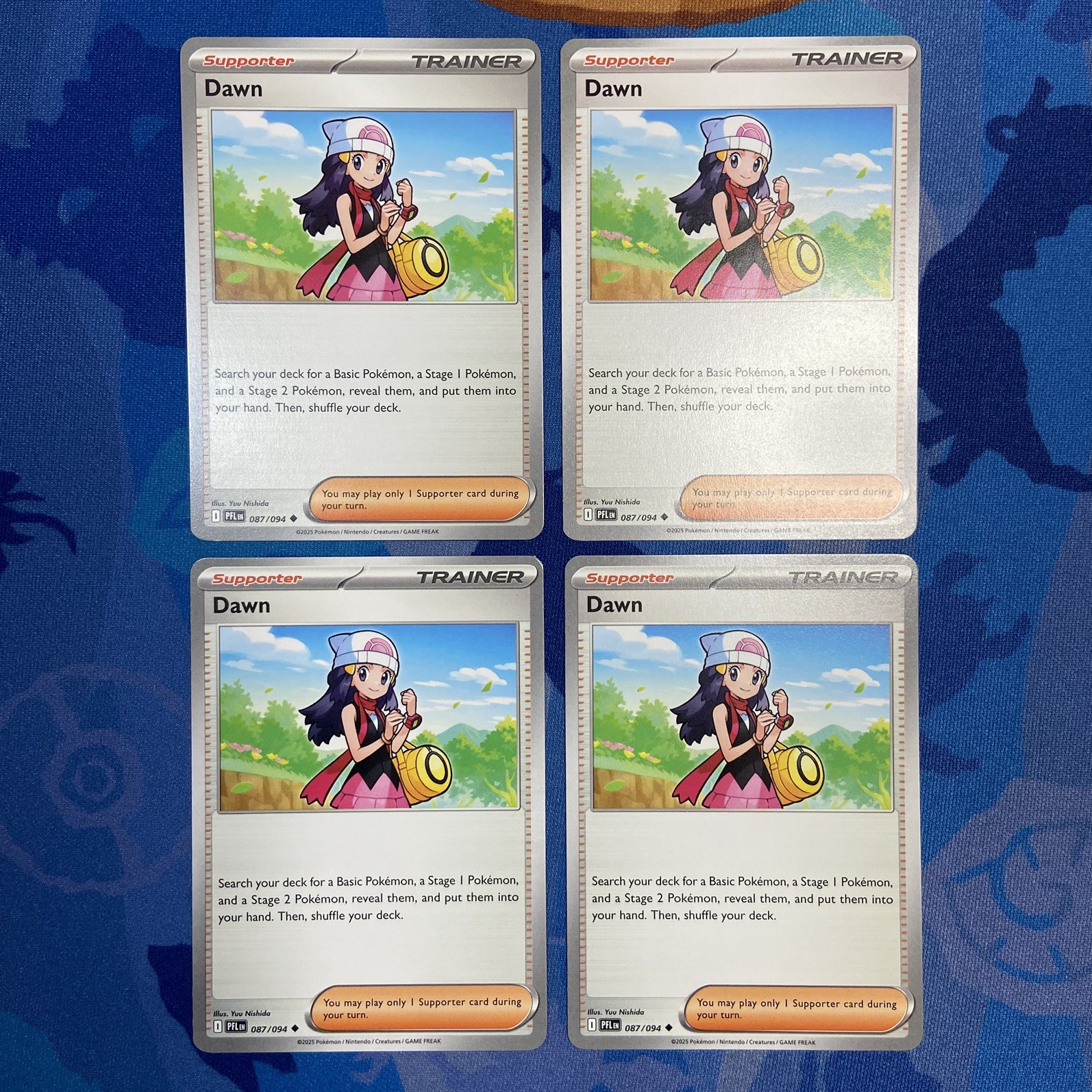 [4x Playset] Dawn 087/094 Phantasmal Flames Pokemon TCG – NM✨