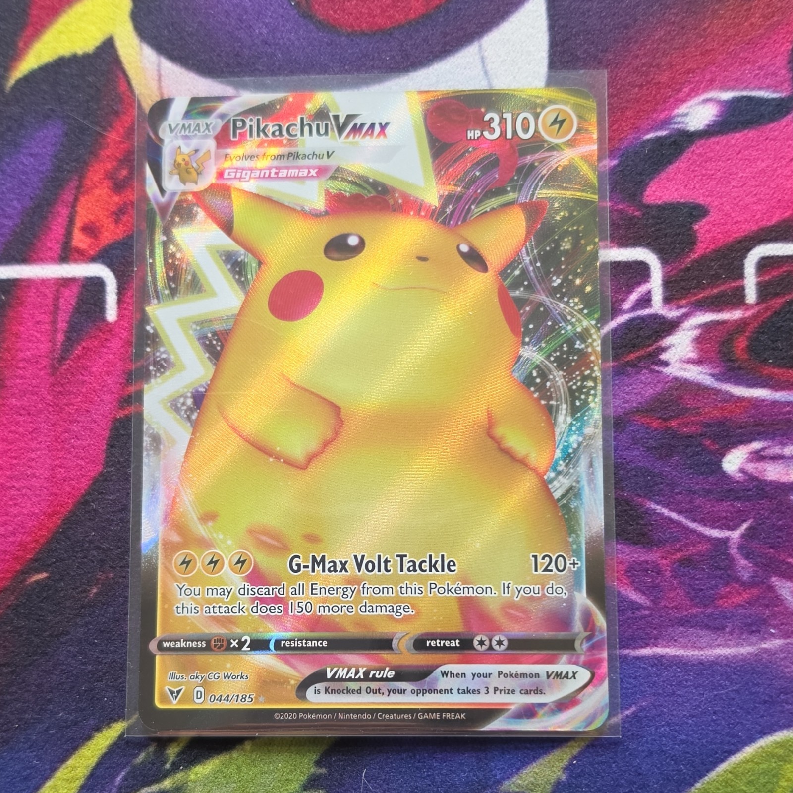 The Pokémon Company Pikachu VMAX 265/S-P SWSH Promos Holo 310 HP