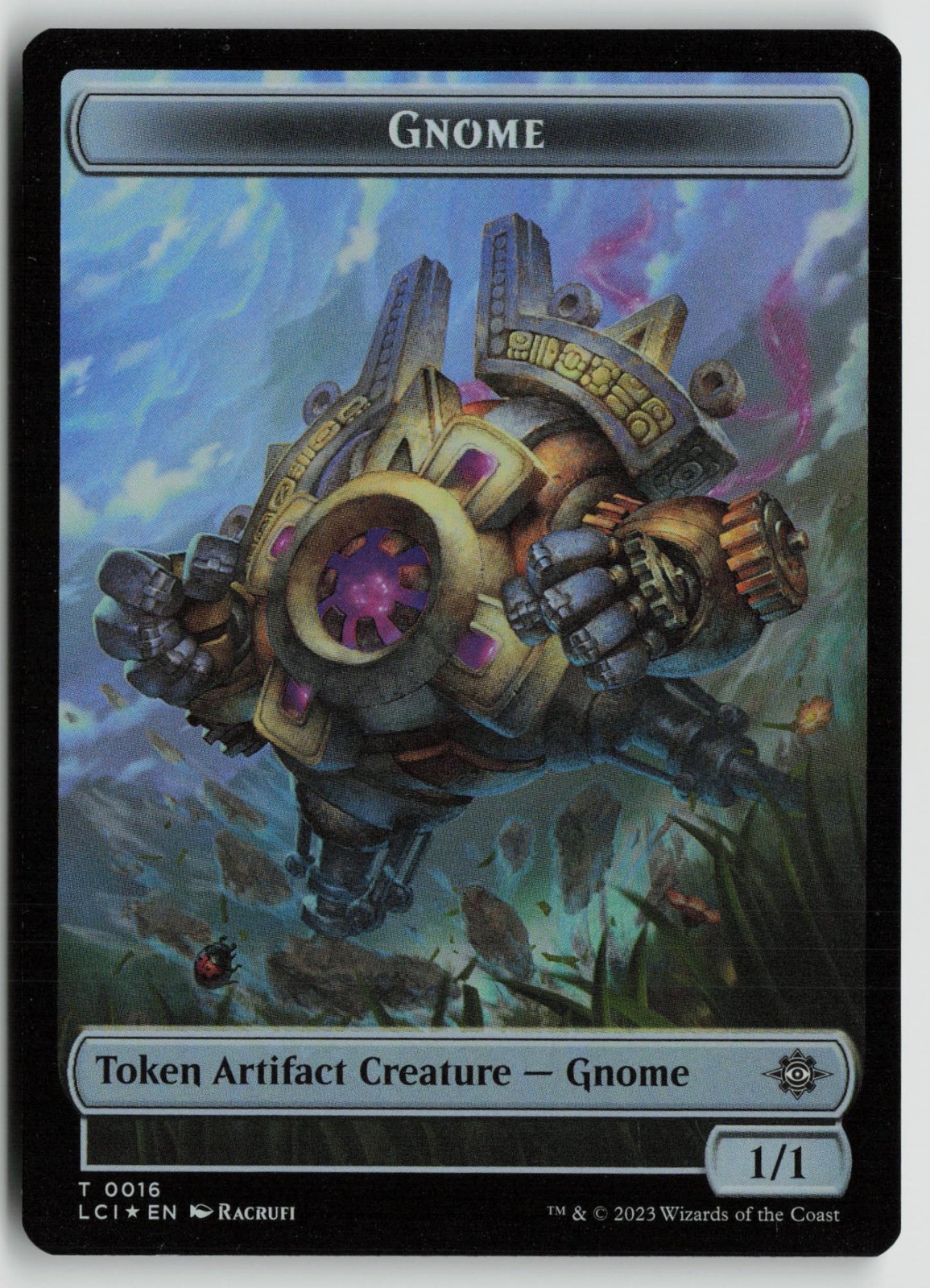 Gnome//Bat Token 16 Token FOIL The Lost Caverns of Ixalan MTG LP
