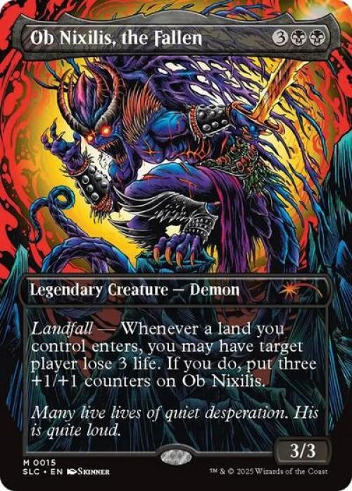Ob Nixilis, the Fallen -Foil Near Mint MTG Secret Lair Countdown Kit