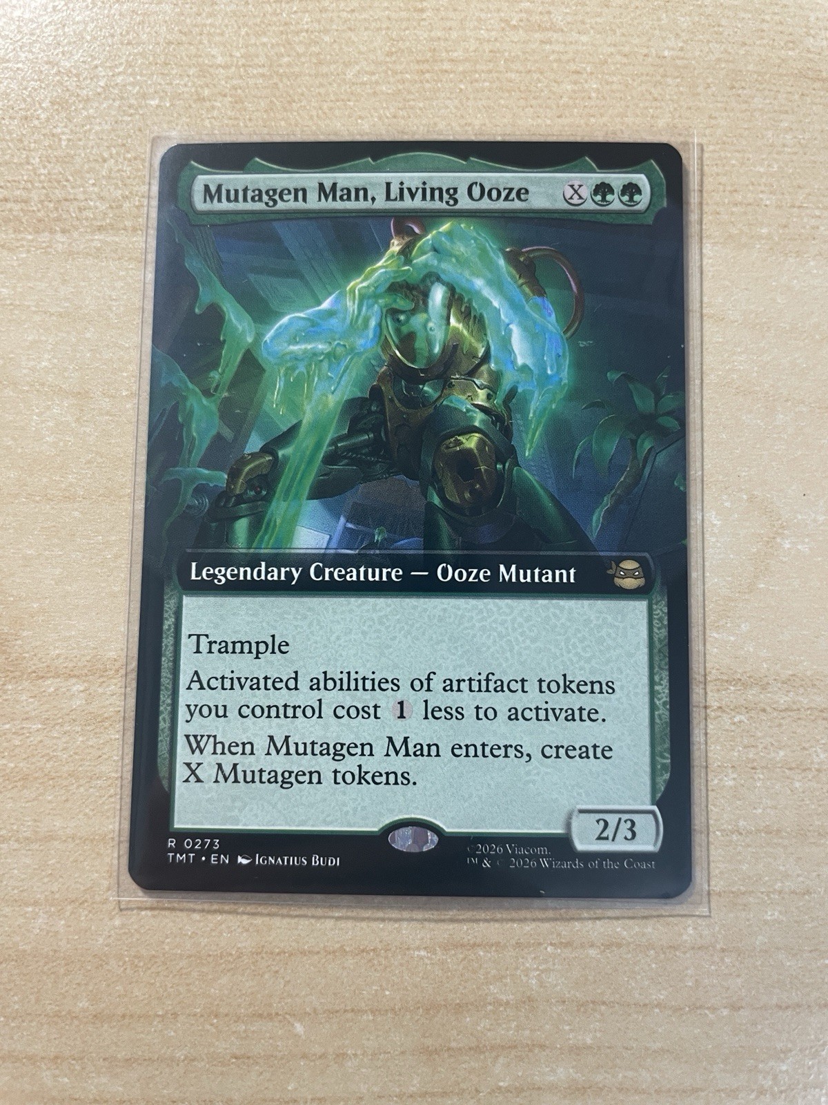 Mutagen Man, Living Ooze (Extended Art) Teenage Mutant Ninja Turtles Regular