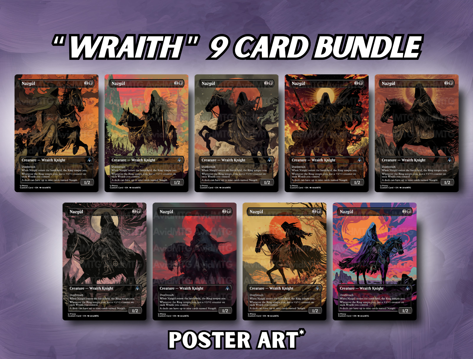Wraith Card Set – Custom Bundle