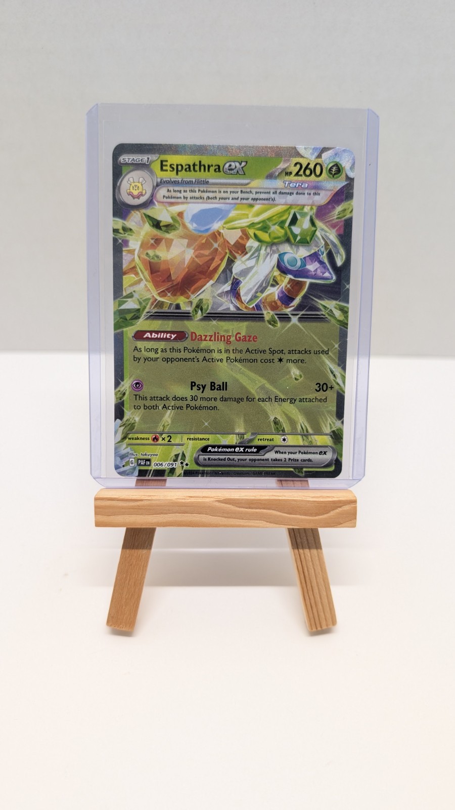Pokémon TCG, Espathra Ex 006/091 – Paldean Fates