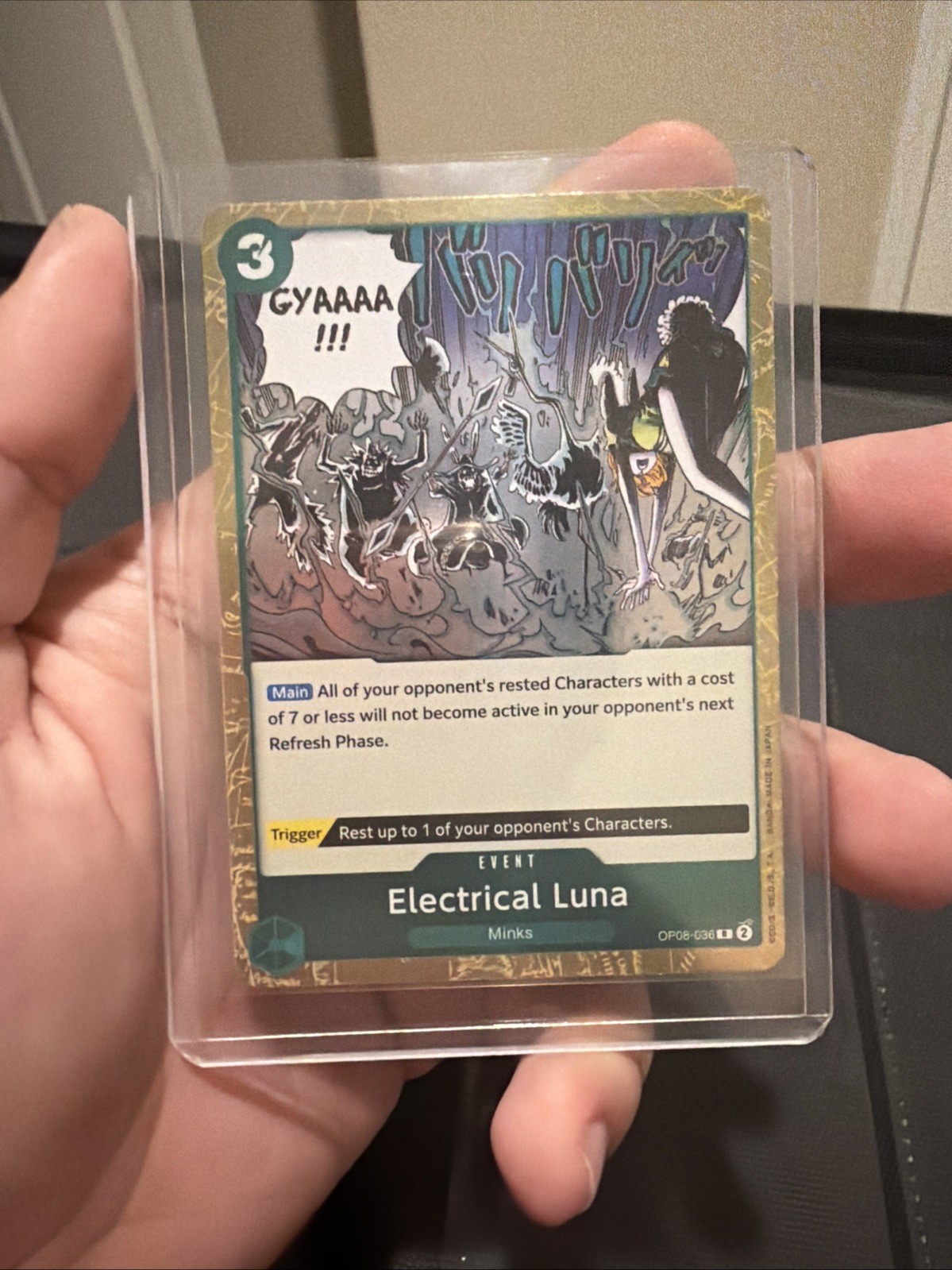 Electrical Luna OP08-036 Two Legends Foil NM