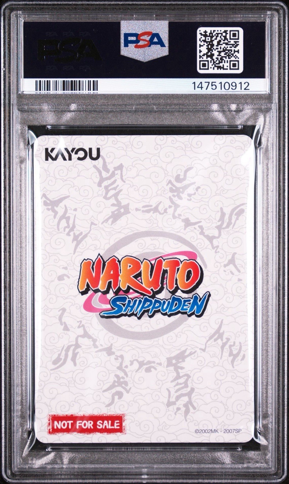 PSA 10 Naruto Uzumaki PSA Magazine Exclusive NRSA-PR-003 Kayou 2025 USA Promo