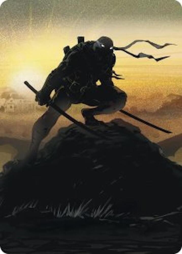 Leonardo, Sewer Samurai Art Card (20/54) 20 S Art Series: Teenage Mutant Ninja T