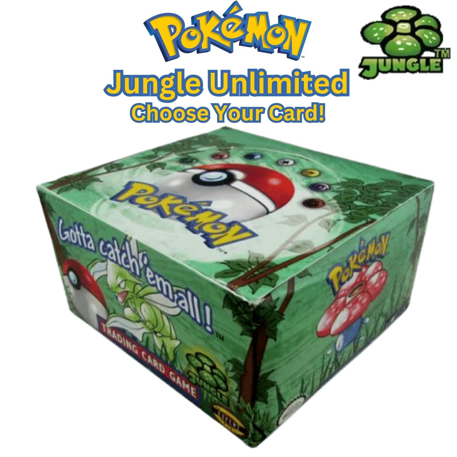pokemon tcg jungle pick your card choose wotc complete your set save 35% buy 3+