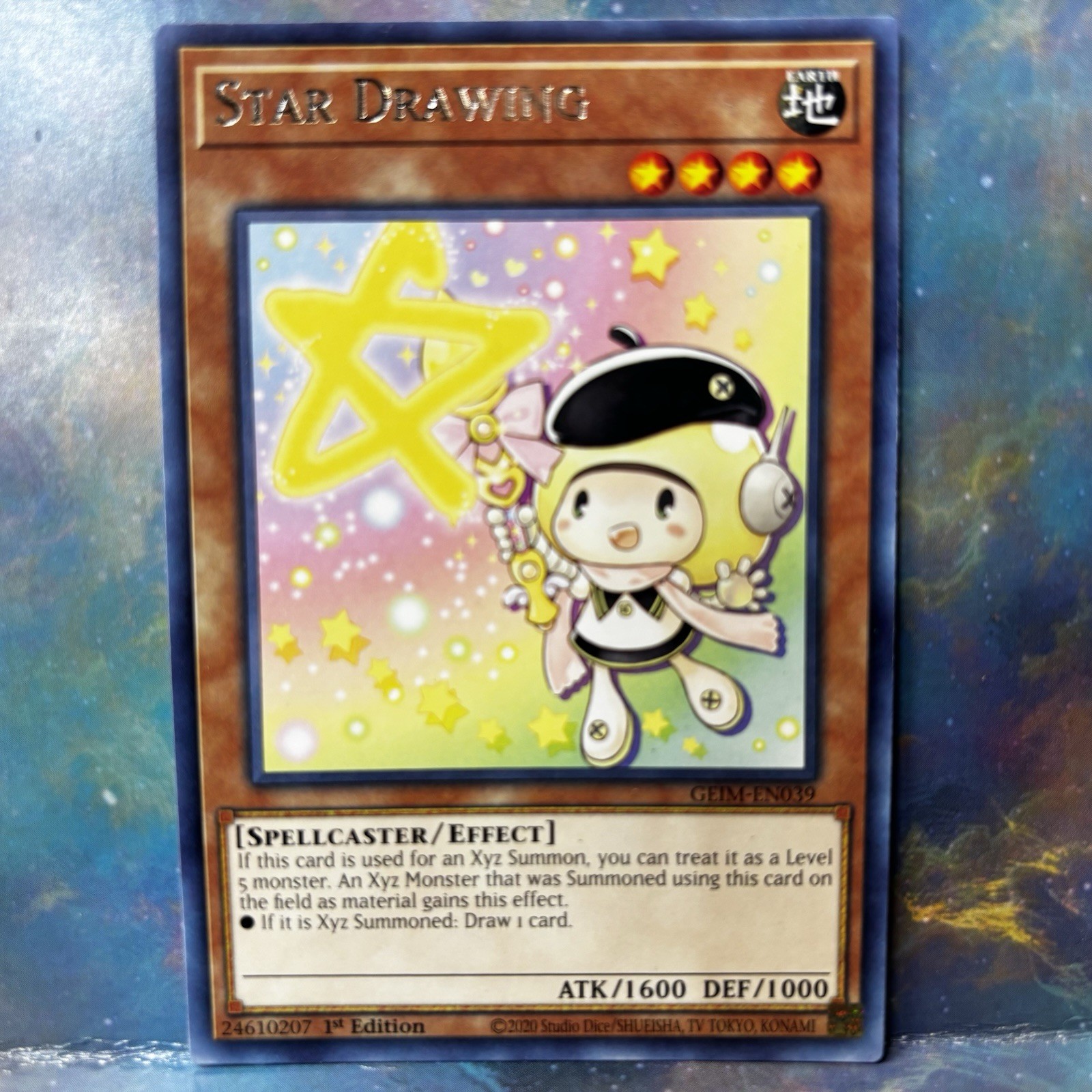 Yugioh Star Drawing GEIM-EN039 Rare 1st Edition