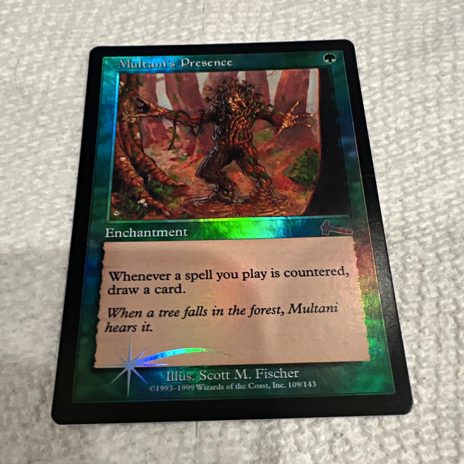 Magic: The Gathering Multani’s Presence Urza’s Destiny Foil Eng #109/143
