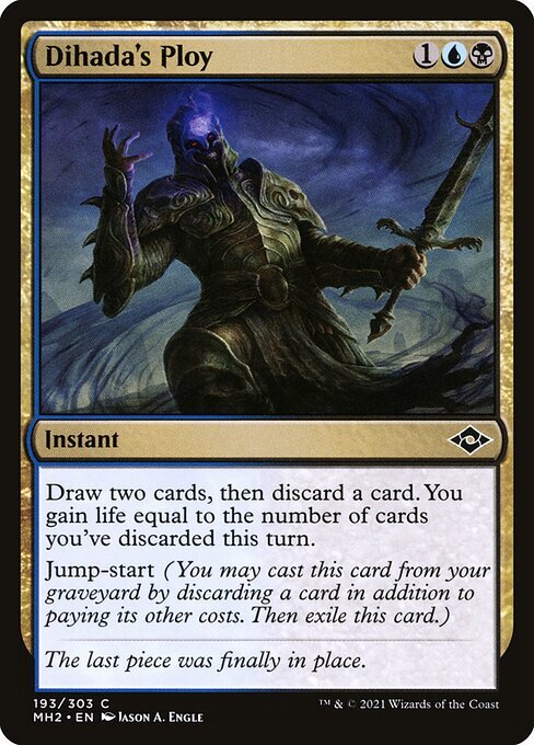 Dihada’s Ploy MTG Modern Horizons 2 Common Foil NM x1 – Magic Card
