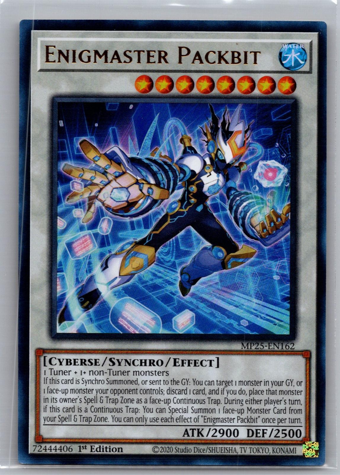 Enigmaster Packbit MP25-EN162 Ultra Rare 1st Edition NM