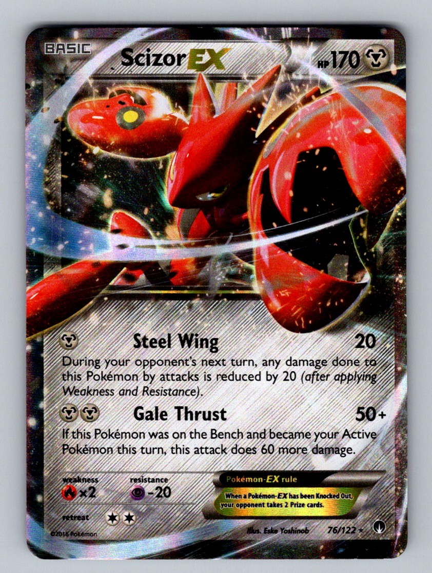 Scizor EX Holo Ultra Rare XY – BREAKpoint 76/122 LP