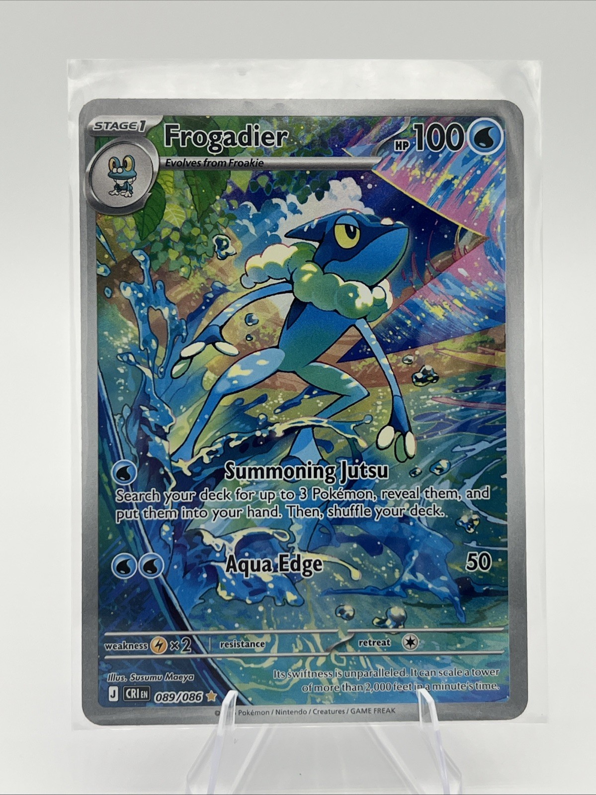 Pokémon TCG Chaos Rising: Frogadier 089/086 NM
