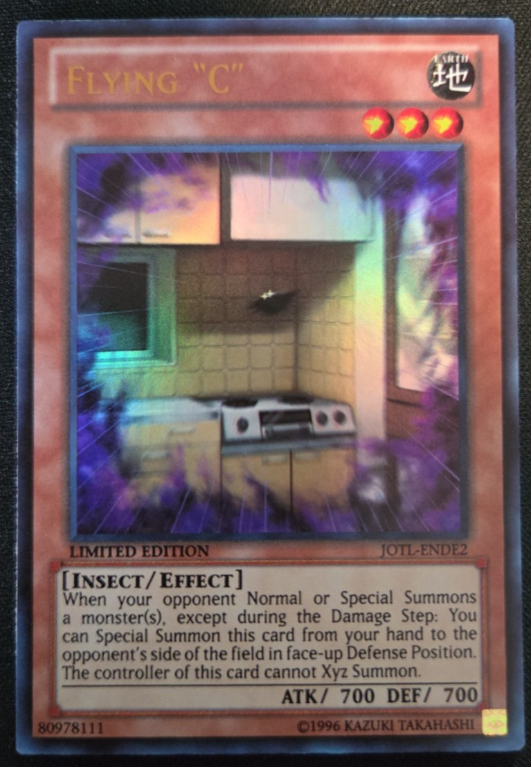 Yugioh Flying “C” JOTL-ENDE2 Judgment of the Light Limited Edition NM