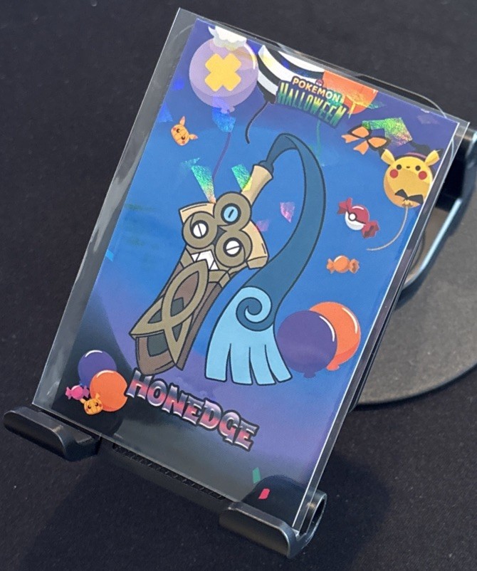Rare Pokemon Halloween Full Art Honedge Card Database Low Pop Card 🎃