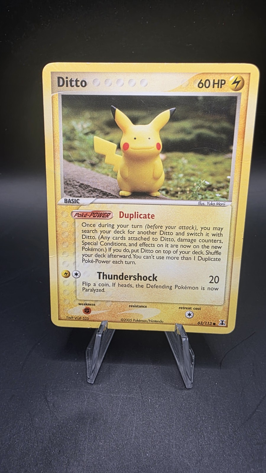 Ditto 63/113 Pikachu