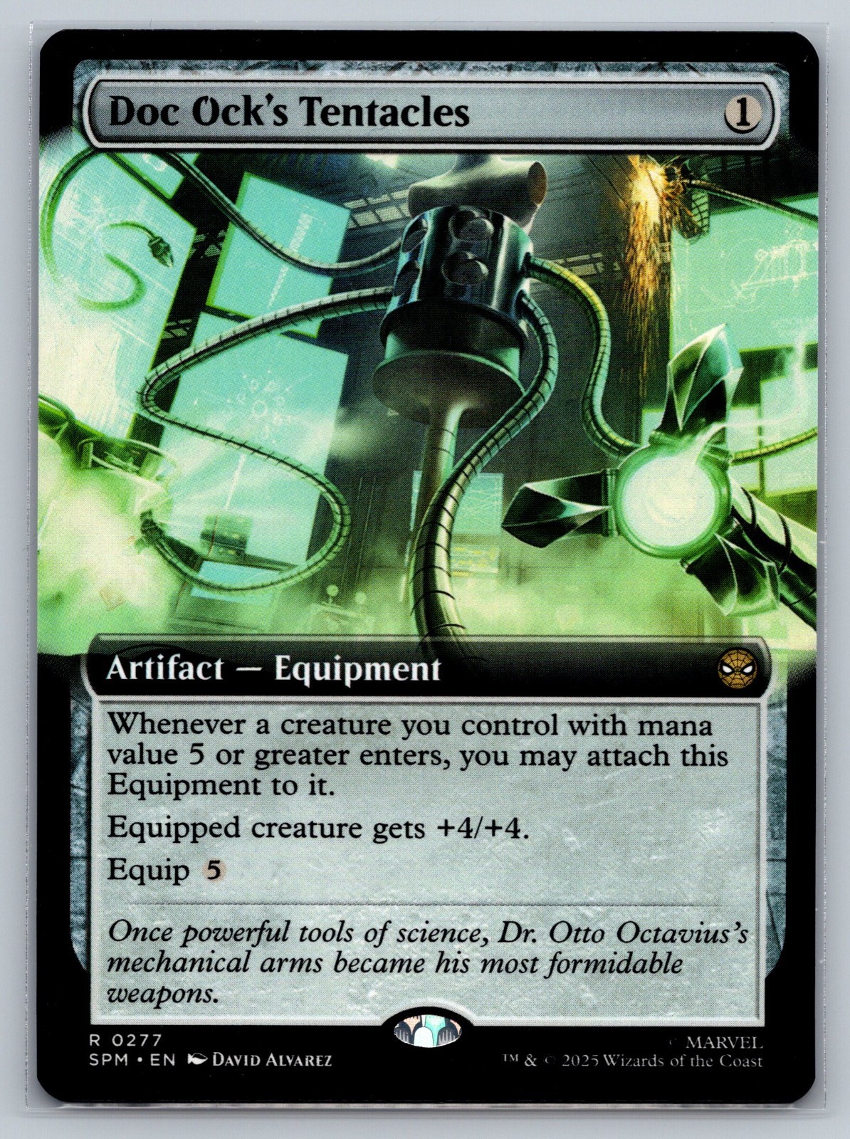 MTG Doc Ock’s Tentacles Extended Art 0277 Marvel’s Spider-Man Regular Rare NM/M