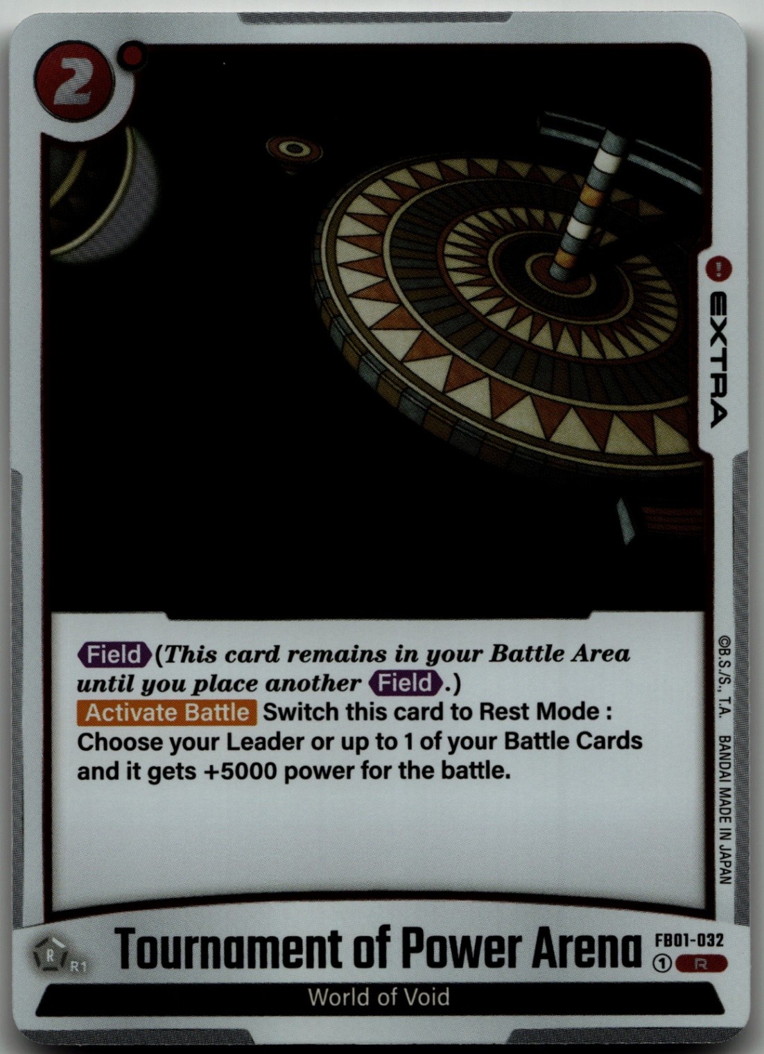 Tournament of Power Arena Rare Awakened Pulse FB01-032 LP