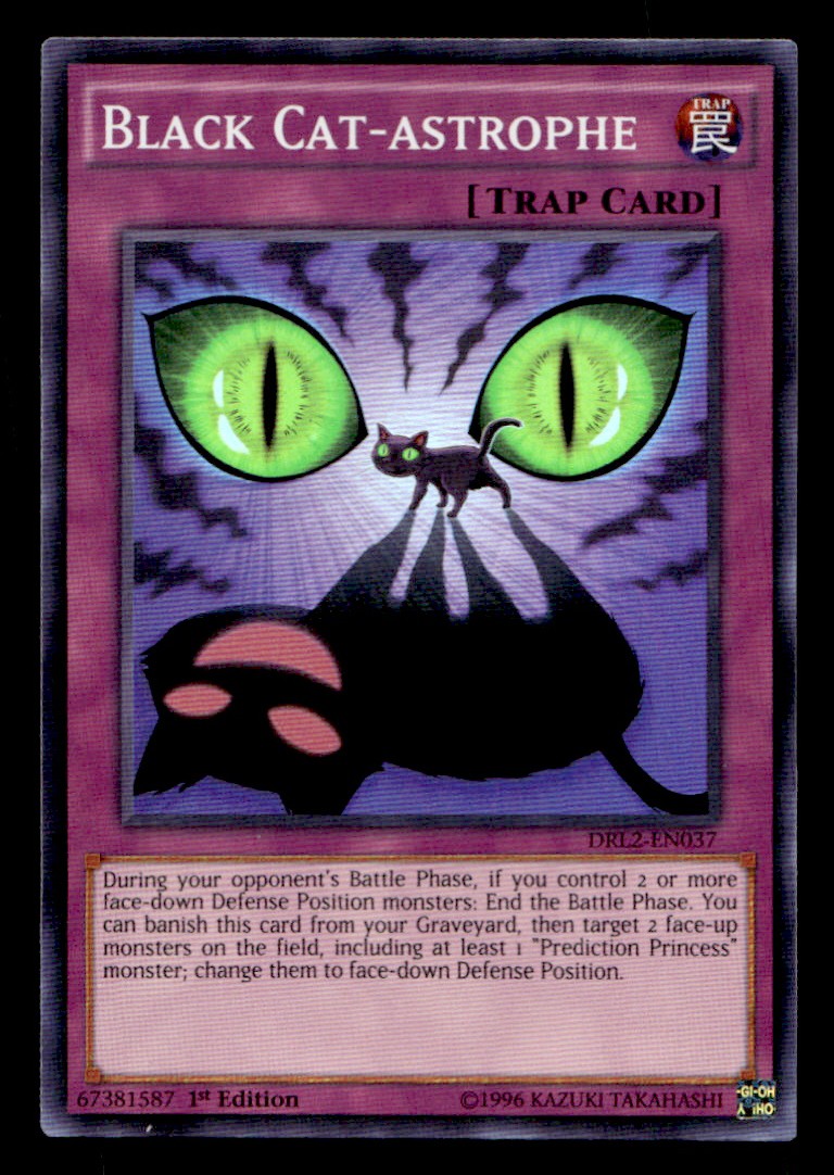 Duelist Revolution Black Cat-Astrophe #DRL2-EN037 1st Edition Yu-Gi-Oh! TCG