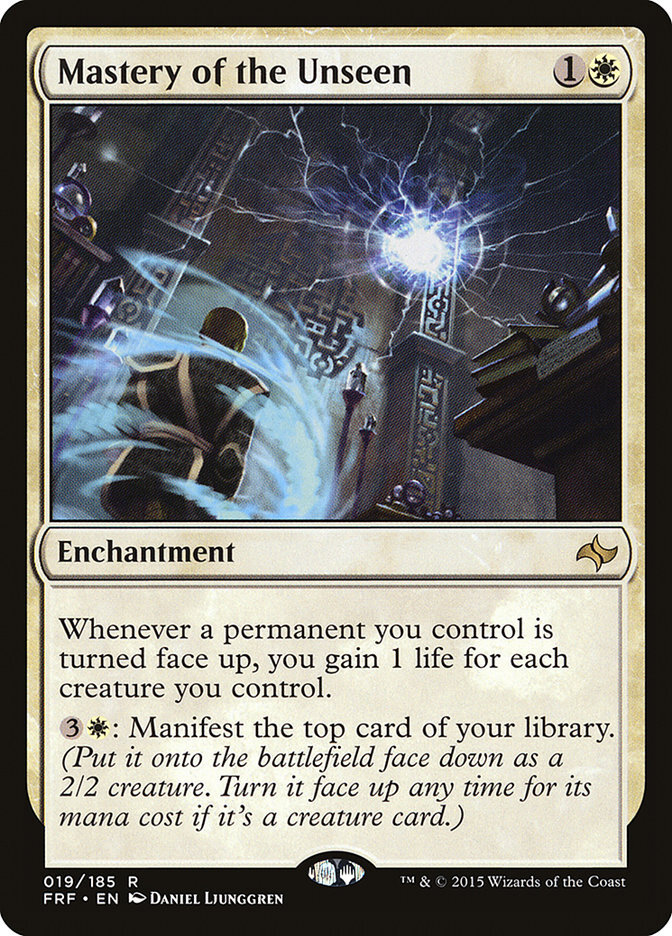 MTG Magic the Gathering Mastery of the Unseen (19/189) Fate Reforged MP