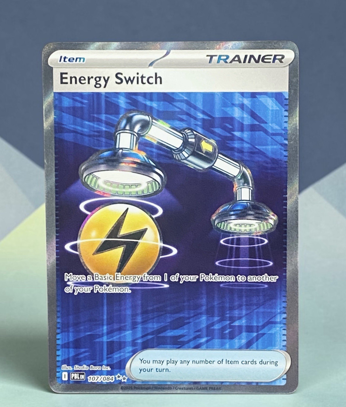 Pokemon Energy Switch #107/084: ME Pitch Black (Read Description) 🔥