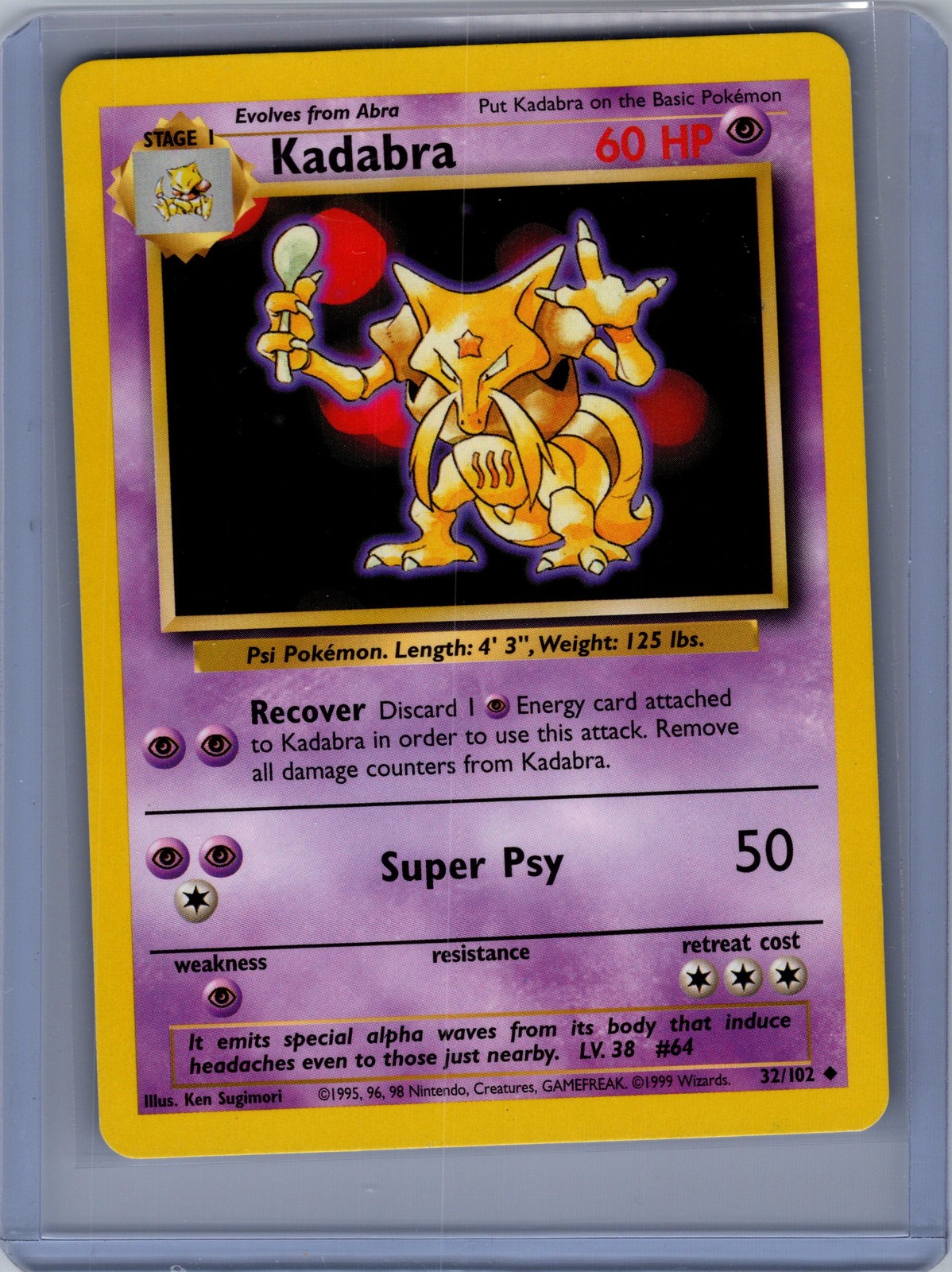 Base Set #032/102 Kadabra