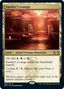 1x Xander’s Lounge – Streets of New Capenna – NM – MTG