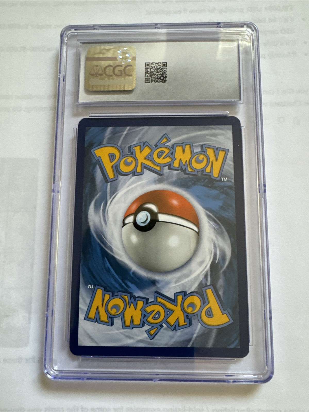 Emperor 2018 Pokemon Sun&moon Ultra Prism #34 Reverse Holo Grade 10 Ships In Box
