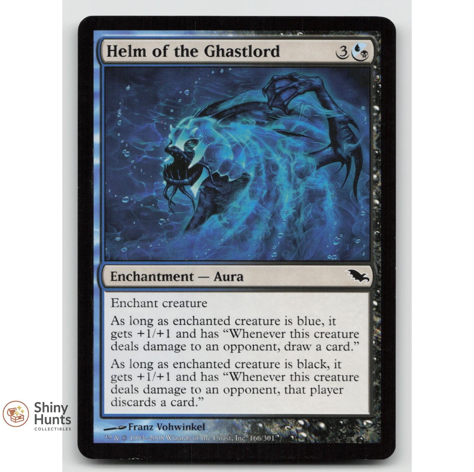 Magic: The Gathering Helm of the Ghastlord 166 Shadowmoor NM