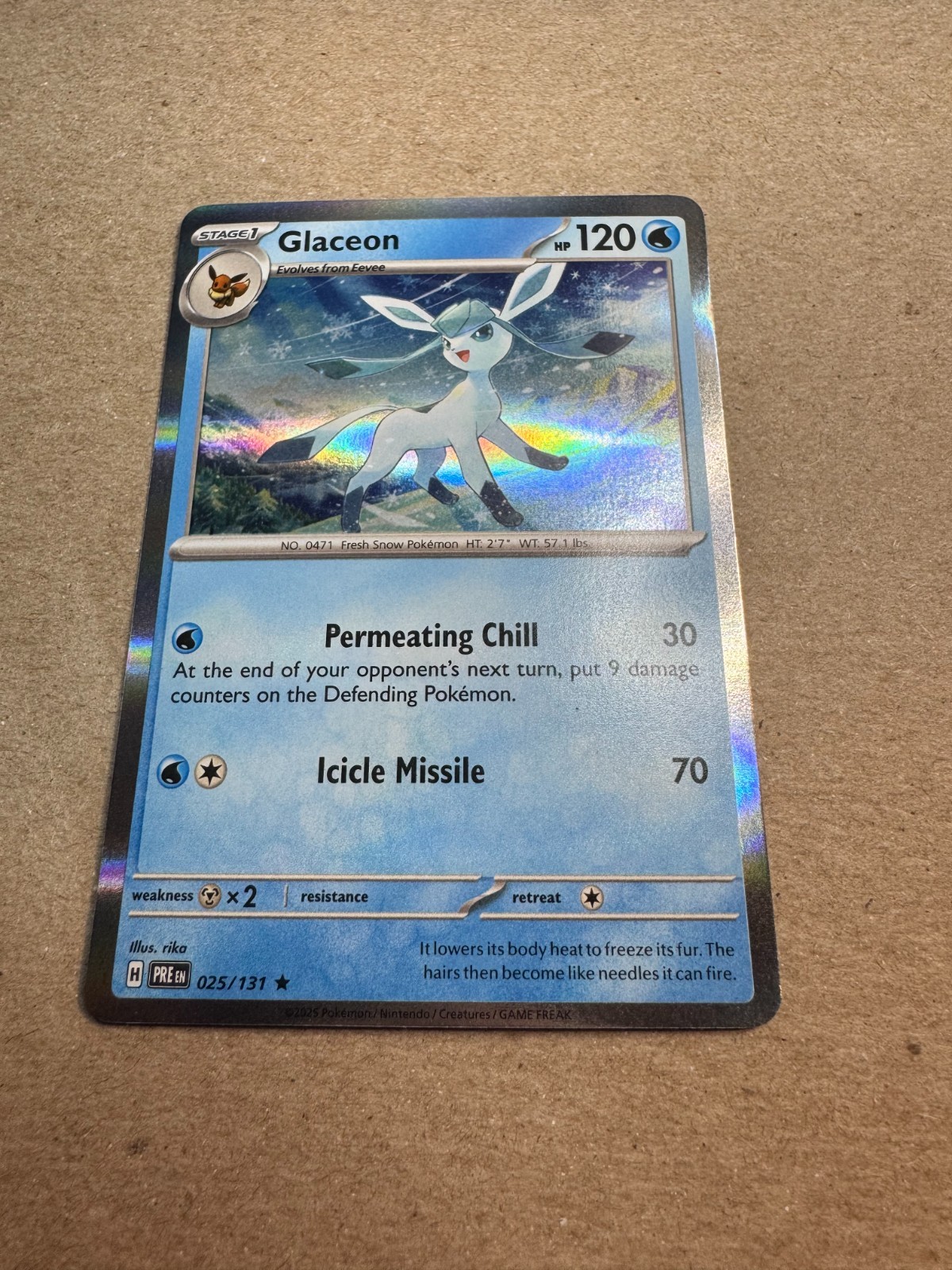 Prismatic Evolutions Complete 9 Card Eevee-lutions Set HOLO NM