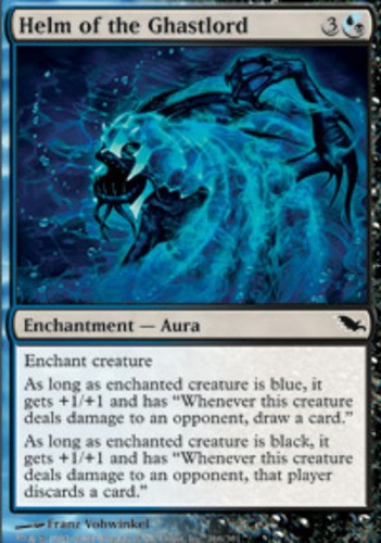 1x Helm of the Ghastlord Heavy Play MTG Magic – Kid Icarus –