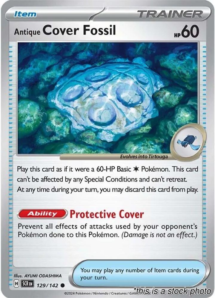 Antique Cover Fossil Common NM [Stellar Crown – 129/142]