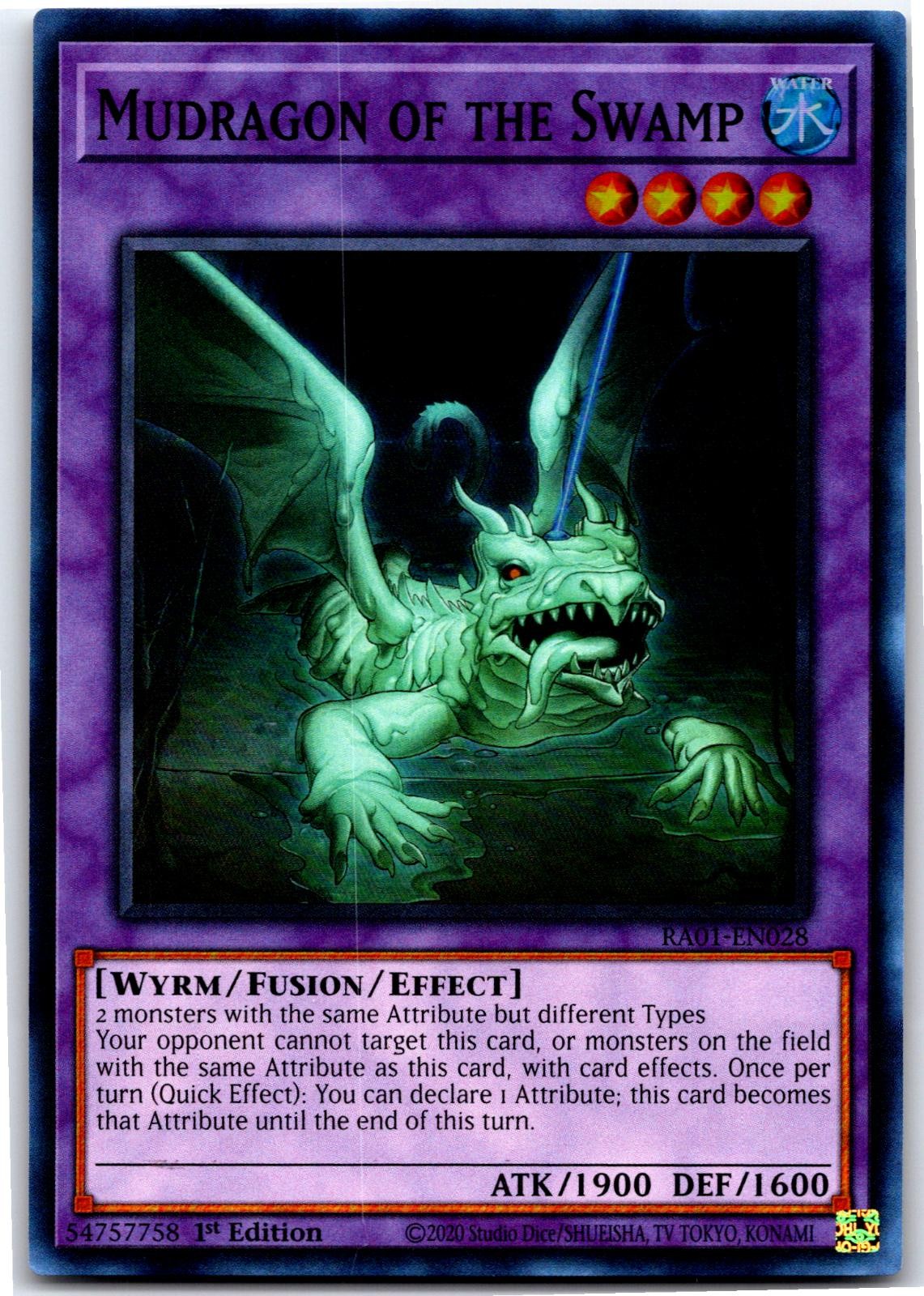 MUDRAGON OF THE SWAMP RA01-EN028 SR YU-GI-OH MP