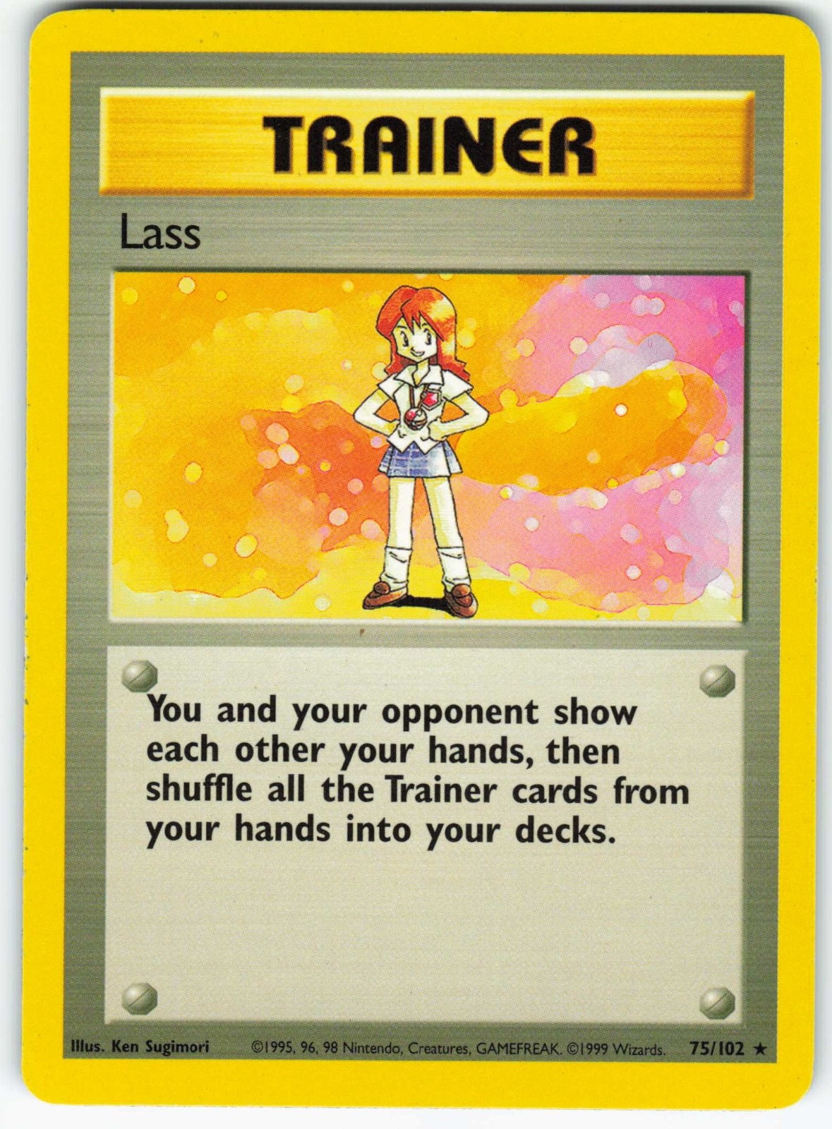 Lass 075/102 Base Set Regular – NM