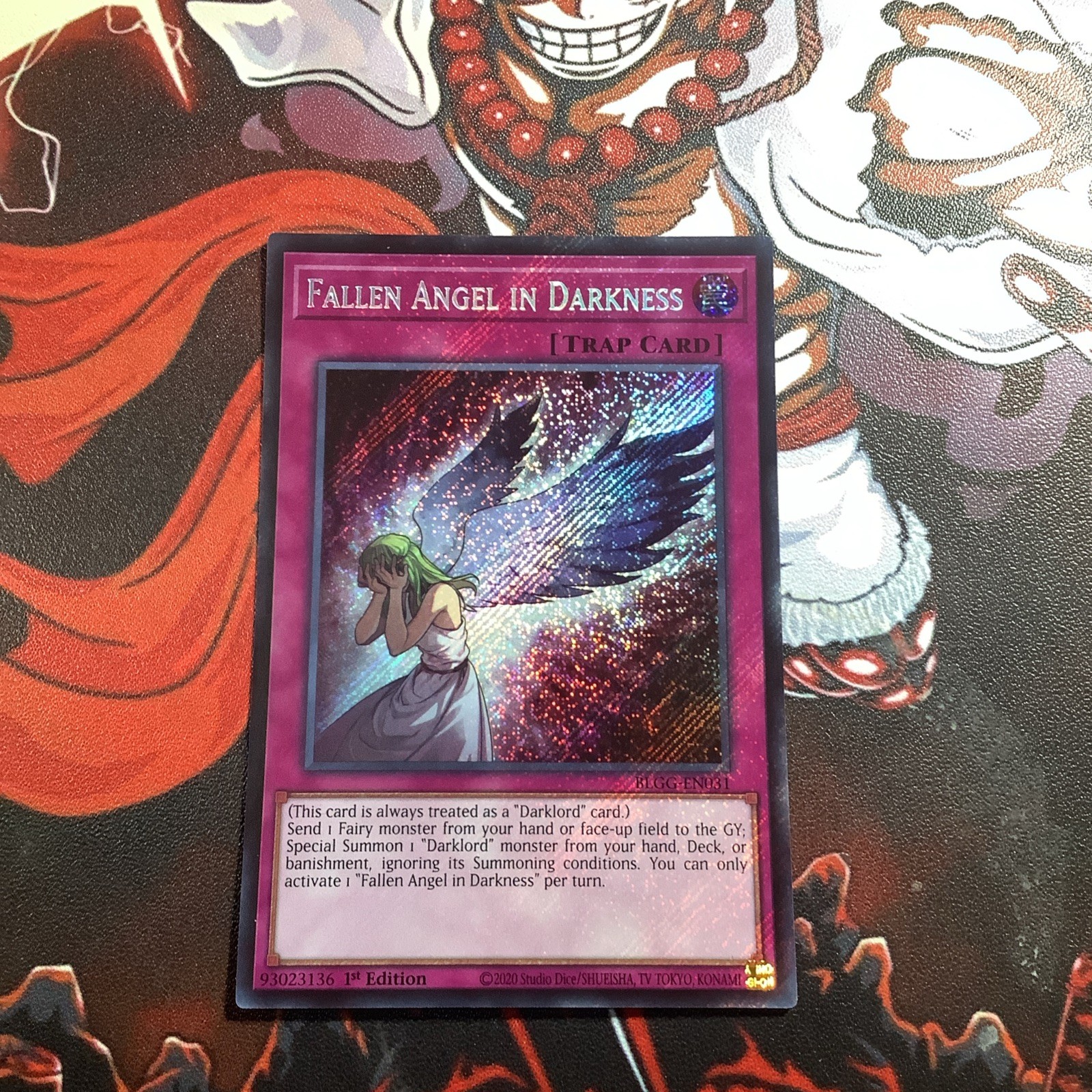 Fallen Angel in Darkness BLGG-EN031 Battles of Legend: Glorious Gallery Yugioh