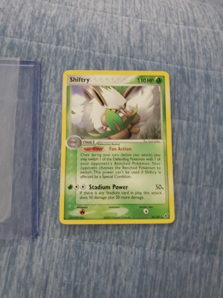 Shiftry – 25/107 – Pokemon Ex Deoxys Non-Holo Card NM condition