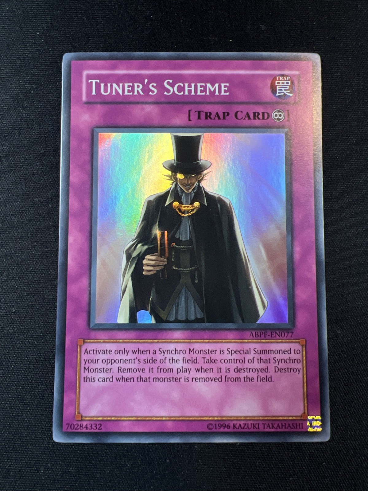 Yu-Gi-Oh! Tuner’s Scheme (NM) ABPF-EN077 Super Rare Unlimited