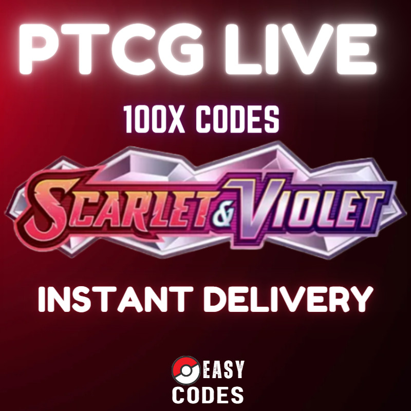 100 Codes Booster Pokemon TCG Live Pack Instant delivery