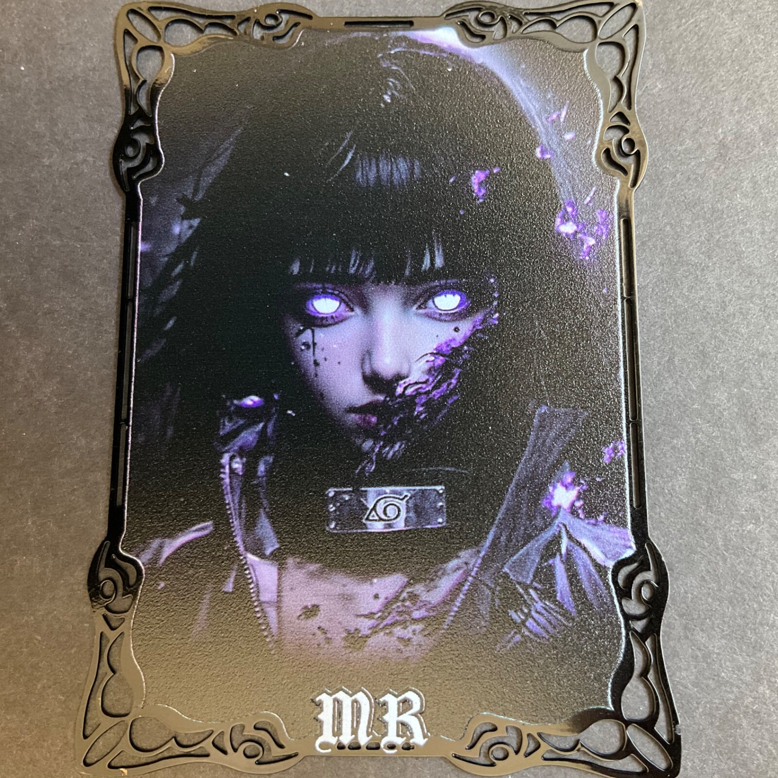 Goddess Story Gold METAL Card – Maiden Party – Serial Number #/100! Hinata Anime