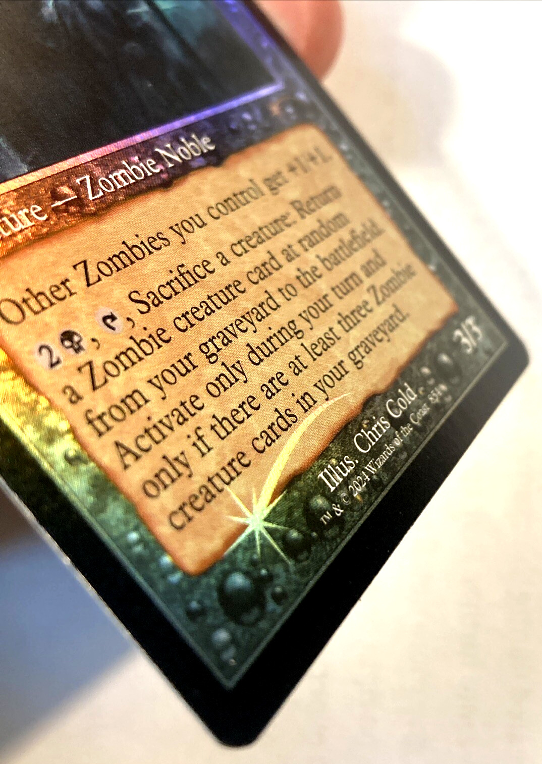 MTG Tomb Tyrant RETRO FRAME FOIL Secret Lair Drop 854 NM