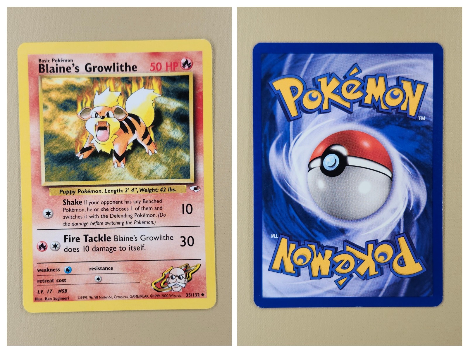 2000 Pokémon WOTC Gym Heroes uncommon & common MP+ to LP- Choose Cards