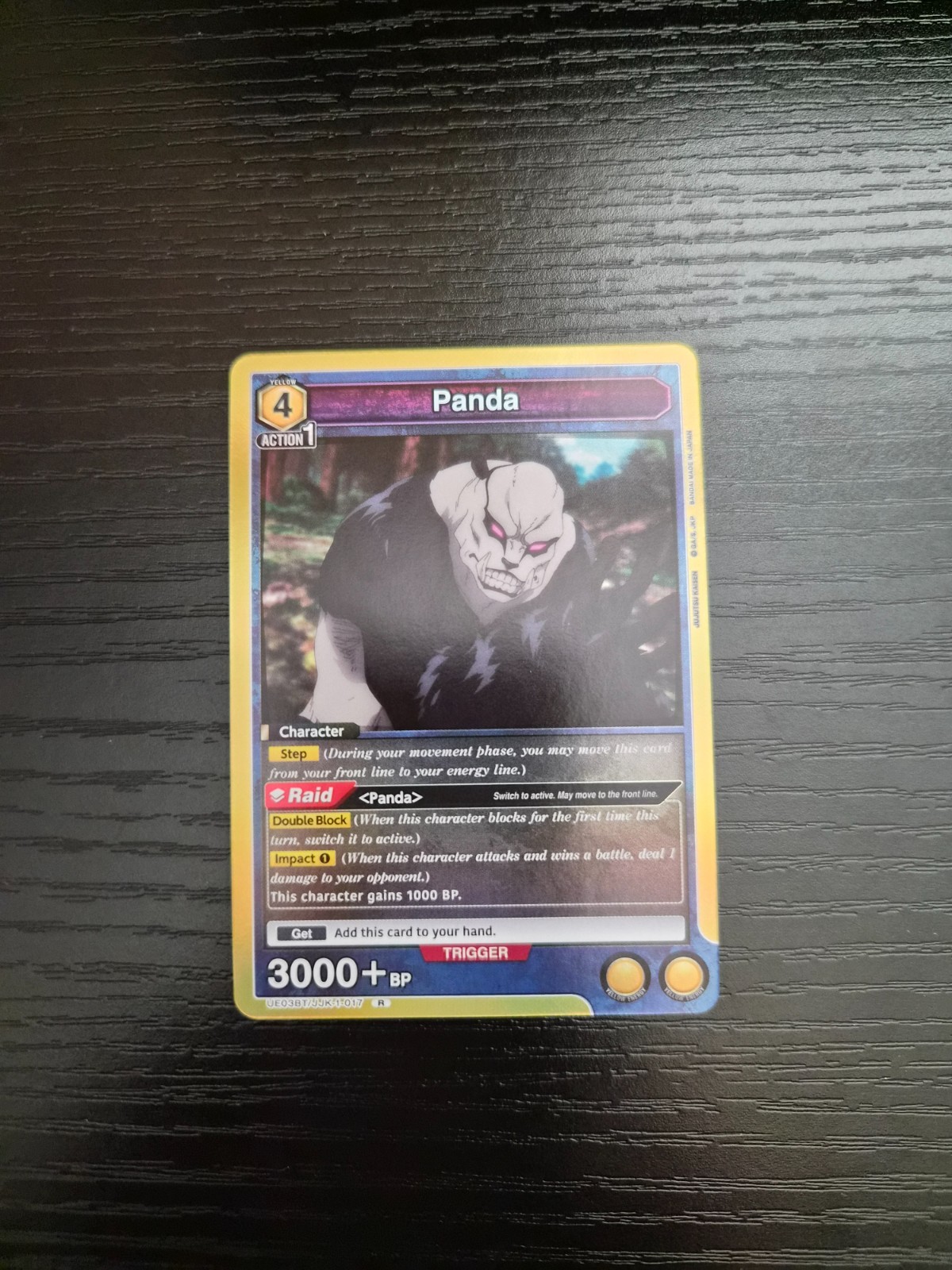 Union Arena Jujutsu Kaisen – Panda – UE03BT/JJK-1-017 – Rare Foil