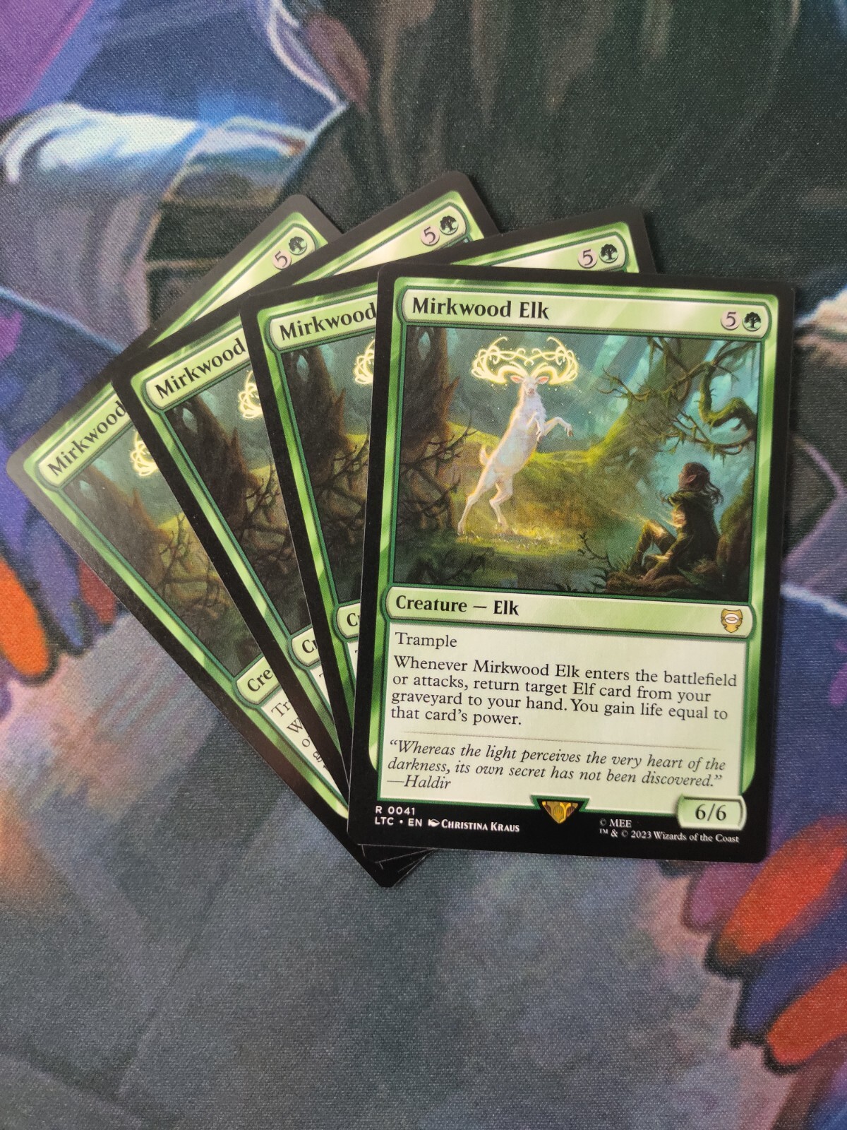 Mirkwood Elk x 4 | 7% Off 2+ | UB: LOTR | NM | MTG