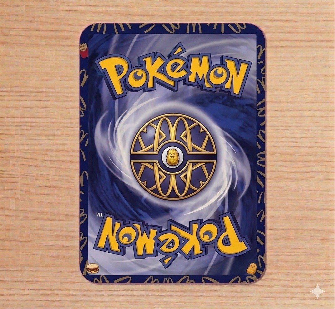 Pokemon PIKACHU ShinyEEVEE McDonalds Trading Card ONLY 100!