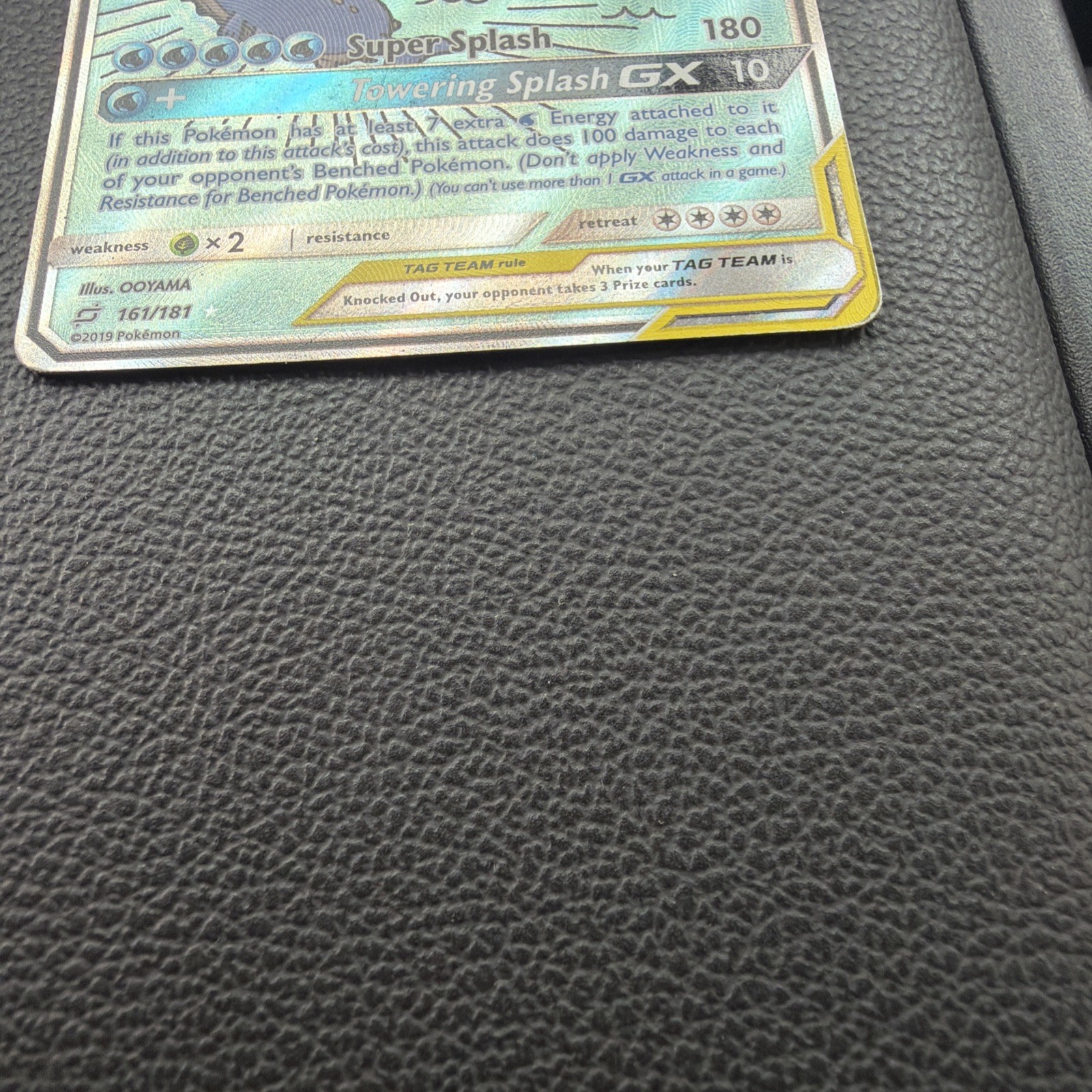 Magikarp & Wailord GX TAG TEAM GX Alternate Full Art Holo 161/181 (mp-hp)