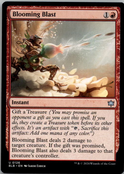 Blooming Blast 126 Normal Uncommon Bloomburrow NM